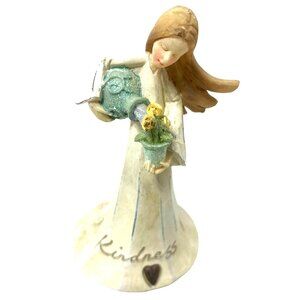 Karen Hahn Angel Kindness Resin Figurine Enesco 2007 4” Inspirational Gift